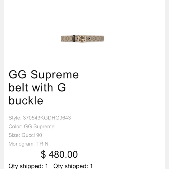 Gucci Belt